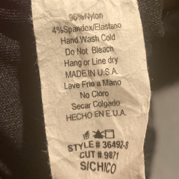 Sequin Lace Stripe Open Keyhole Back Little Black Dress - Picture 9 of 9